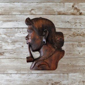 RARE 1960s Ifugao Igorot Tribal Philippines Carving Wall Hanging